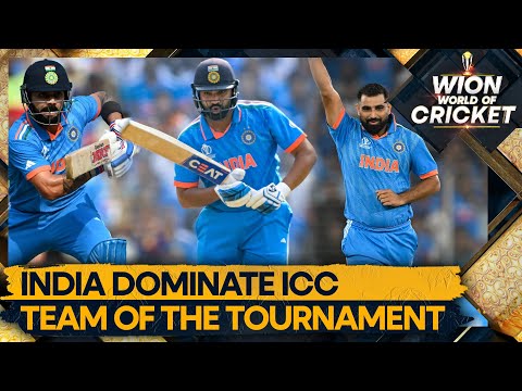 India's Rohit Sharma leads ICC'S World Cup team of the tournament | WION World of Cricket