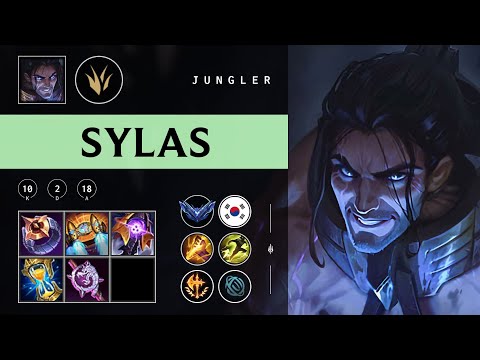 Sylas Jungle vs Lee Sin - KR Diamond Patch 25.24