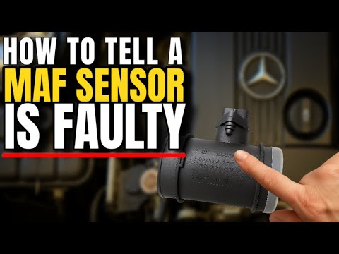 How To Tell If Your MAF Sensor Is Faulty! How to replace a Mercedes 200 230 Kompressor MAF sensor