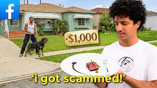 Trying the Most Expensive Food on Facebook Marketplace!