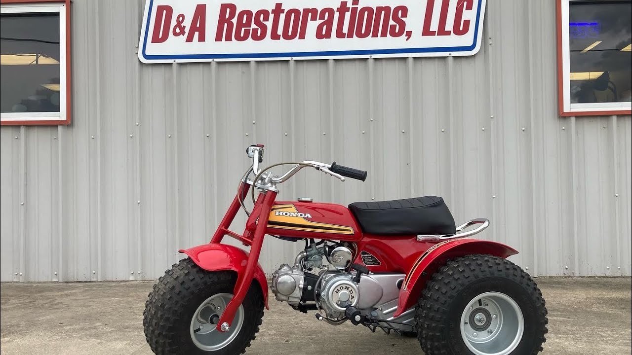 1974 Honda ATC70 Full Restoration. D&A Restorations