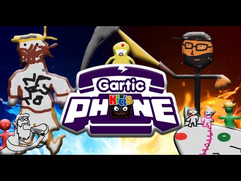 DIBUJOS GRACIOSOS CON LOS PANAS - Gartic Phone