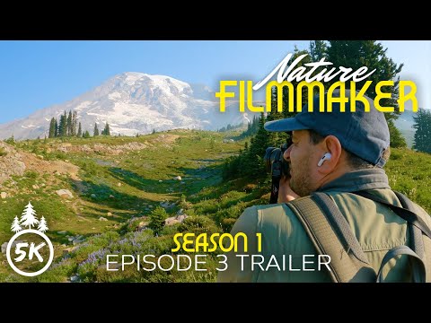 Nature Filmmaker - How We Film Amazing Scenery of Mt Rainier National Park - S1 Ep3 Short Version 5K
