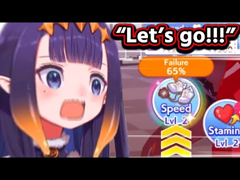 99 percent of Trainers fold when they see those chances, Ina is not one of them...