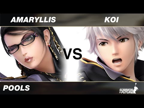 Summon Future - Amaryllis (Bayonetta) VS UTDe | Koi (Robin) - Pools - SSBU