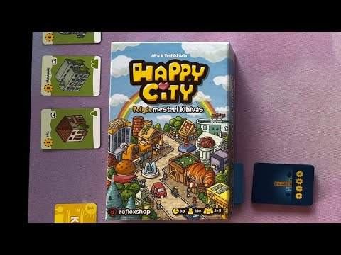 Happy City szabálymagyarázó - Petra Játékszabály Videói
