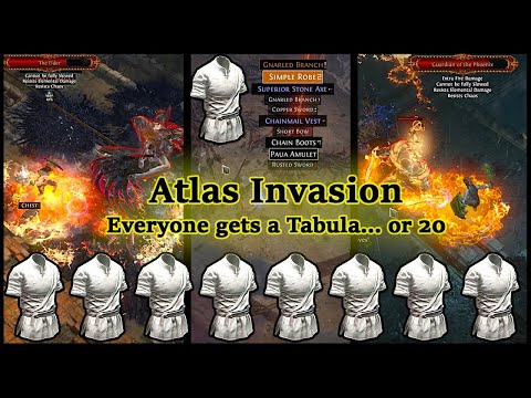 Popcorn SRS build. Atlas Invasion is too easy. Why i was absent? - Path of Exile (3.16 Scourge)