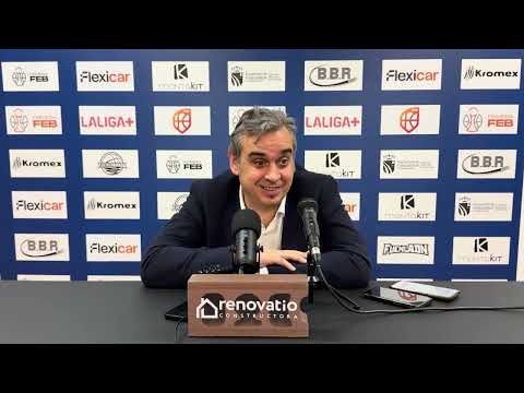 Rueda de prensa Iñaki Martín // Flexicar Fuenlabrada VS Inveready Gipuzkoa Basket 