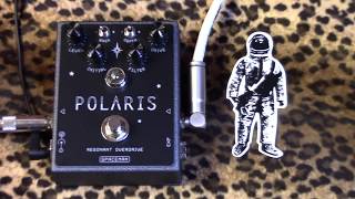 Video thumbnail for Spaceman Effects POLARIS resonant overdrive pedal of taste and flavor by gearmanndude