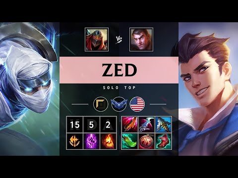 Zed Top vs Jayce: Dominating - NA Diamond Patch 25.S1.1