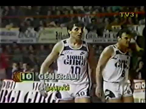 BALONCESTO  KORAC   86 87   CASERTA    BARCELONA