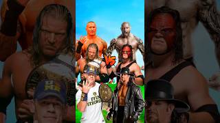 Download lagu Triple H, Randy Orton & John Cena Vs The Undertaker, Kane & Batista 😈 #comparison mp3