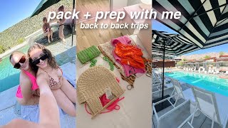 PACK & PREP w/ me for vacation | getting ready + last minute errands