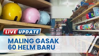 Komplotan Maling Berhasil Gasak 60 HelmKelurahan Pasir Kuda Bogor Barat, Beraksi saat Subuh
