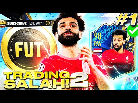 80K+ MADE ON 1 CARD!! TRADING TO TOTS SALAH EP #1 FIFA 22 ULTIMATE TEAM