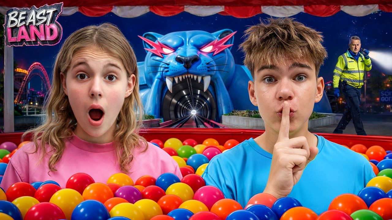 【限界】MrBeastの超巨大パークでサバイバル！(最後に罰ゲームあり😱)