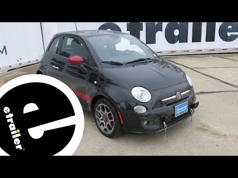 etrailer | Best 2015 Fiat 500 Flat Tow Options
