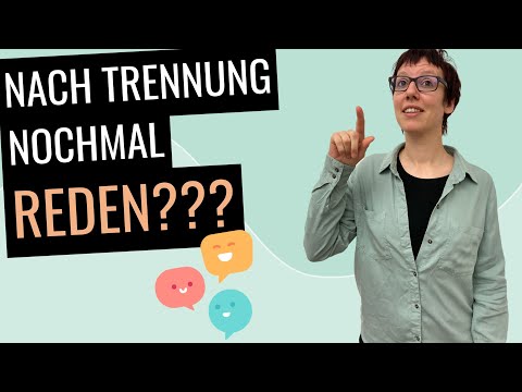 Nach Trennung nochmal reden? So klappt’s garantiert!