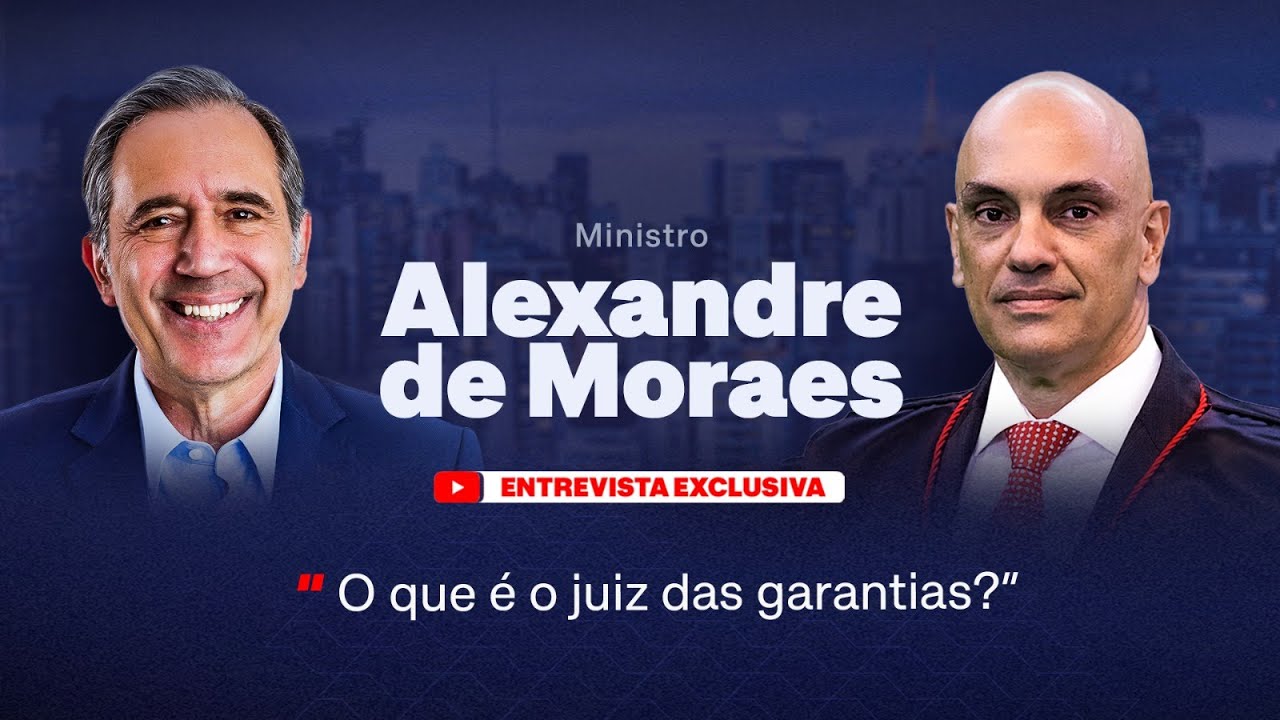 Ministro Alexandre de Moraes: "O que é o juiz das garantias?"