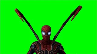 Green Screen Infinity War Spider-Man Suit / Iron S