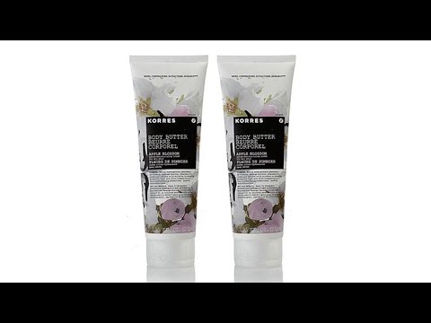 Korres Apple Blossom Body Butter Duo