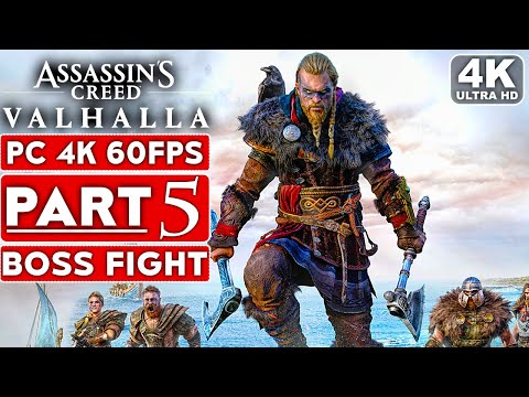 ASSASSIN'S CREED VALHALLA Rued BOSS FIGHT Gameplay Walkthrough Part 5 [4K 60FPS PC] - No Commentary