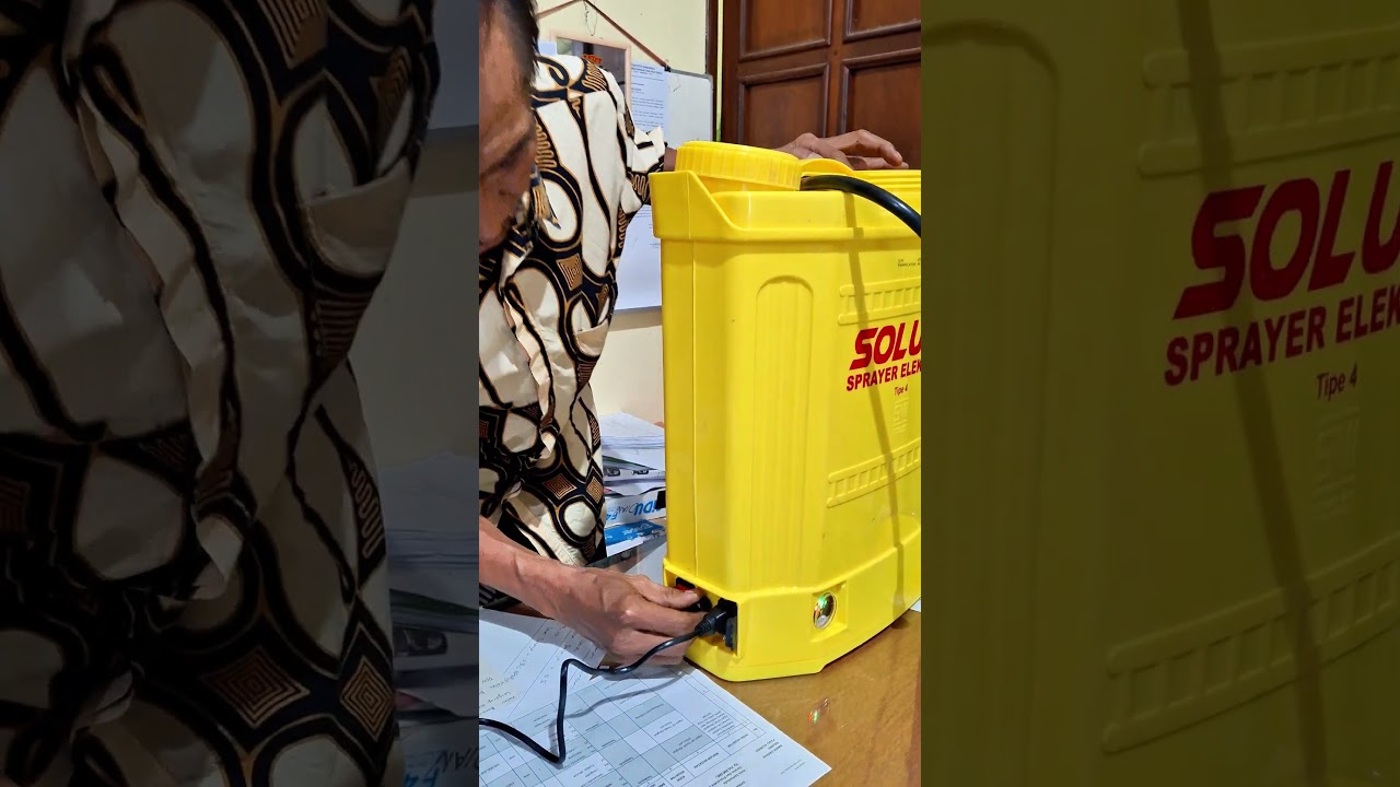 Tutorial teknik Hidupkan Hand Sprayer Elektrik Solusi CBA Elektrik
