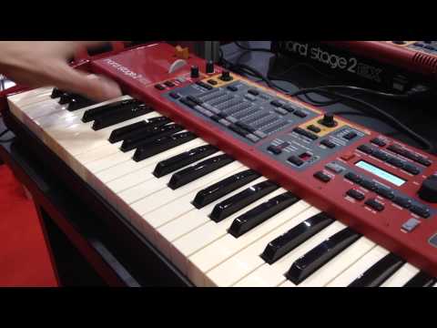 MusikMesse 2015: Nord Stage 2 EX Keyboard