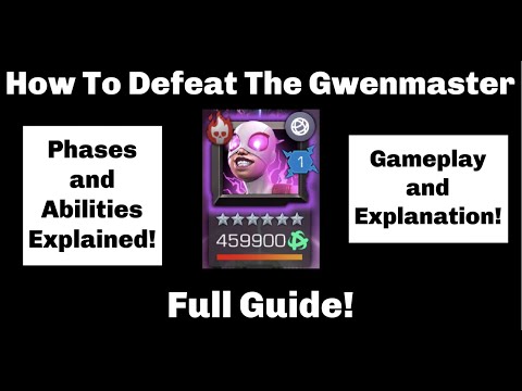 How To Defeat The Gwenmaster! (7.2 Final Boss) - Marvel Contest of Champions