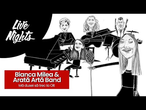 Bianca Milea & Arată Artă Band - Mă dusei să trec la Olt @ Live Nights | Marghiloman | 06.02.2021