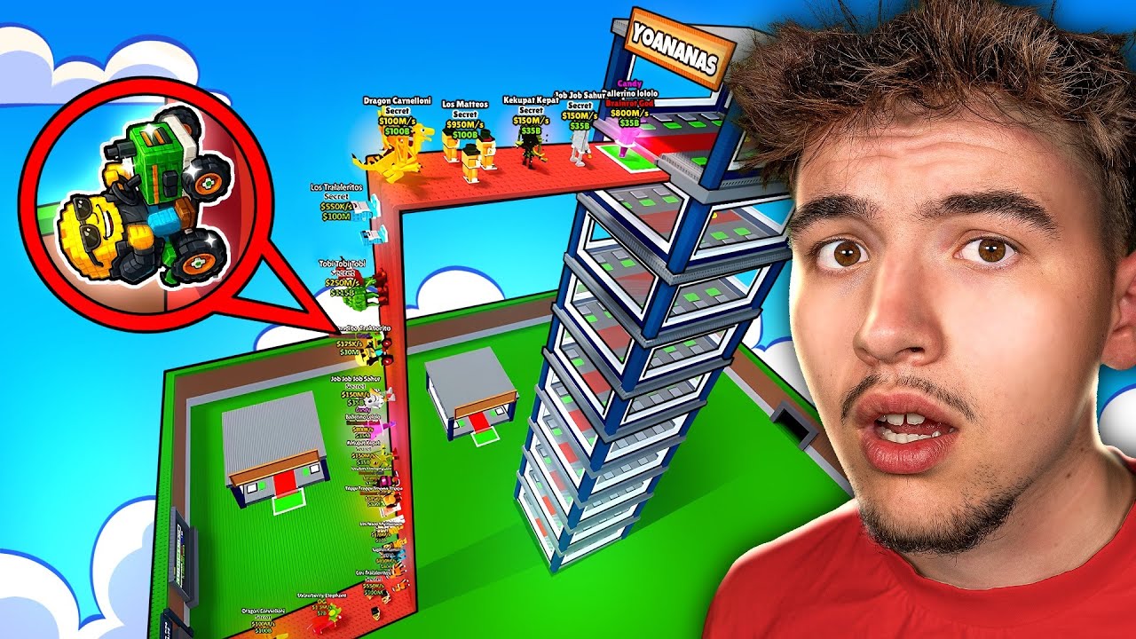 J'ai construit une Rampe GÉANTE pour Protéger mes Brainrots sur Steal a Brainrot Roblox !