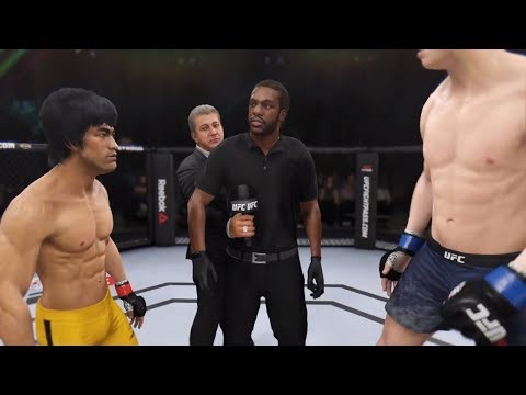 Bruce Lee vs Stefan Struve (EA Sports UFC 3) - CPU vs CPU