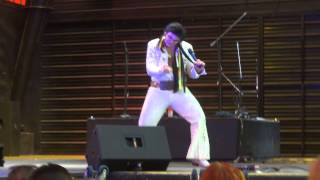 Tyler James as Elvis Presley @ Fremont Street Experience - Las Vegas - 
