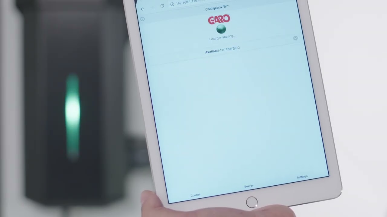 Instruktionsfilm Laddbox - Kapitel 4 Uppdatering av systemvara