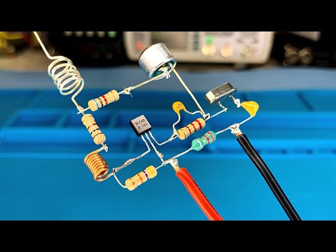 Build a Spy FM Transmitter with a Crystal - DIY Tutorial