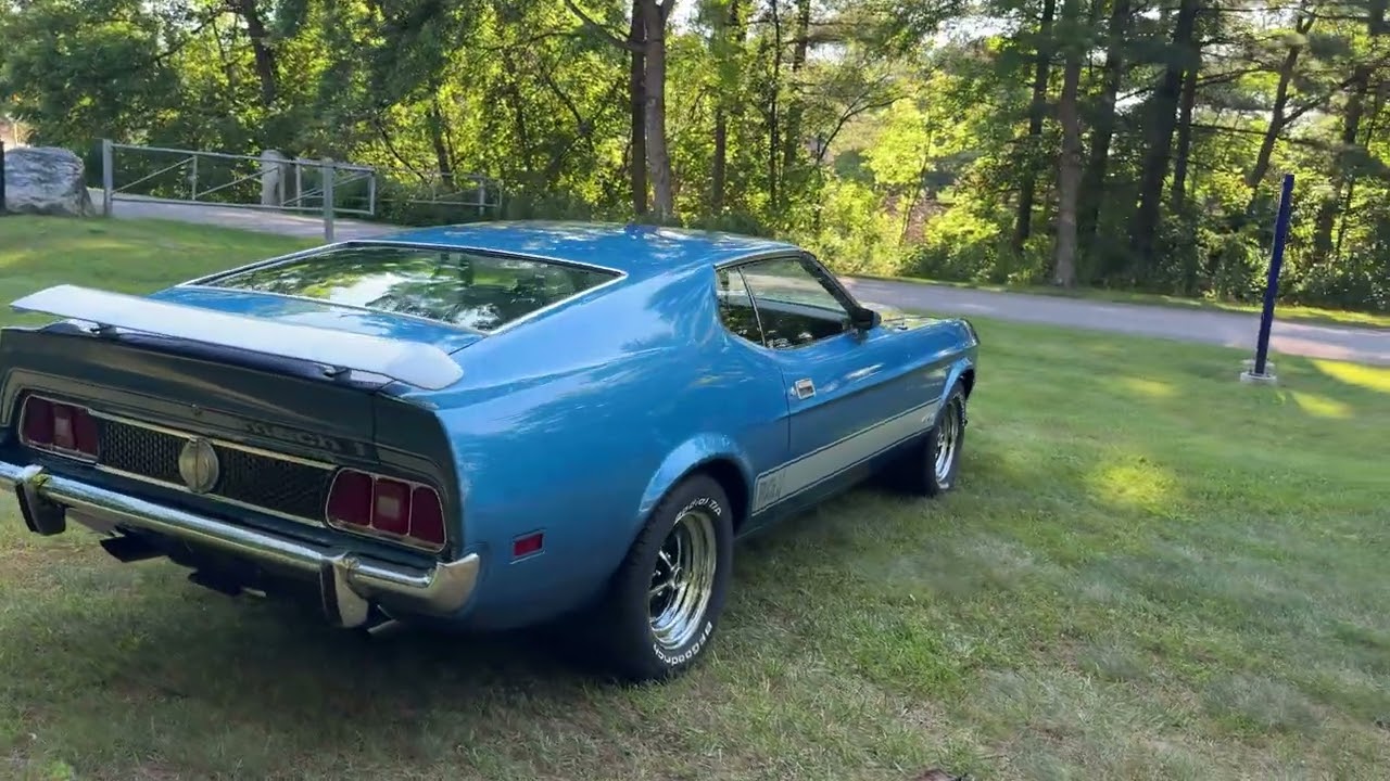 **SOLD on the CCC Buy-It-Now Lot** 1973 Ford Mustang Mach 1, Restored, Inspected