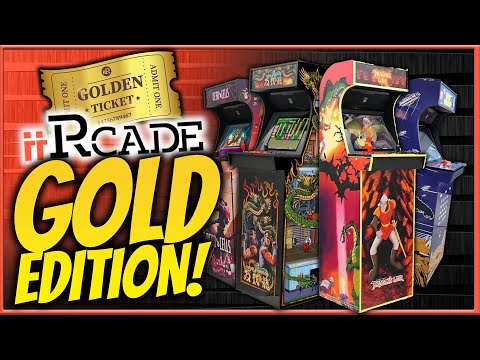 iiRcade Gold Editions Pre-Order Now! Space Invaders Cabinet!
