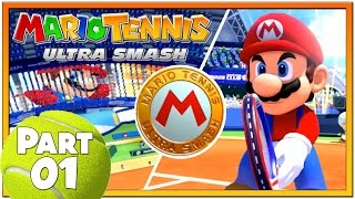Mario Tennis Ultra Smash - Part 1 | Knockout Challenge To Unlock Star Mario!