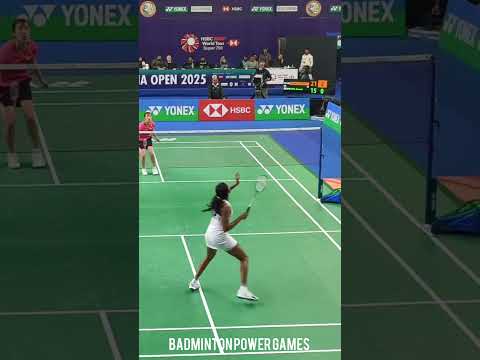 indiaopen2025 #badminton P. V SINDHU V/S MANAMI SUIZU #india