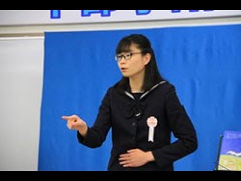 第26回中部手話スピーチコンテスト 優秀賞 赤石沢 真子さん「ママがおばけになっちゃった」｜中部学院大学・中部学院大学短期大学部