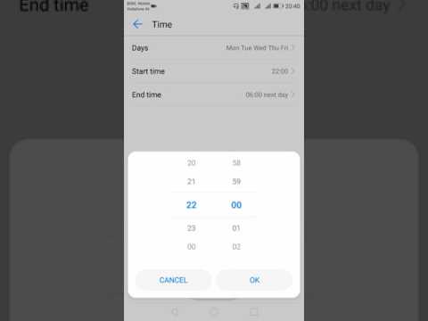 How to restrict calls during busy time with HONOR 6X