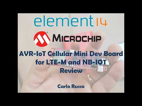 Microchip AVR-IoT Cellular Mini Development Board Roadtest