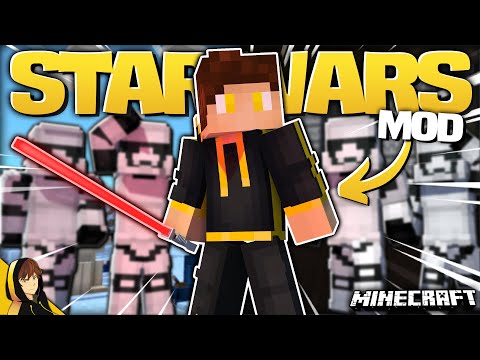 The ULTIMATE STAR WARS MOD for MINECRAFT 1.19+ [Lightsabers, Blasters & More]