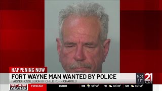 Fort Wayne man wanted for allegedly having more than 300 files of AI, CGI child sexual abuse mate...