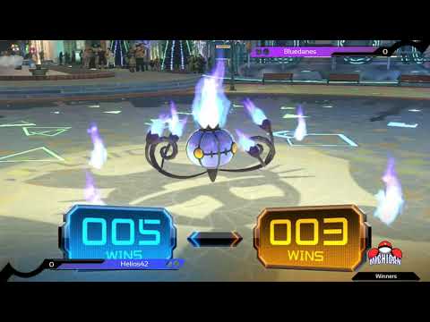 Pokken @ Pantheon - Helios42 (Chandelure) Vs. Bluedanes (Braixen)