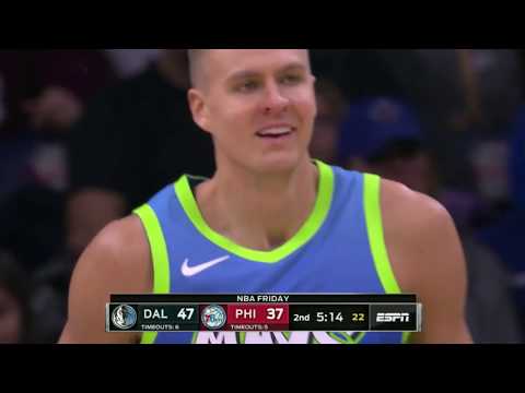 Kristaps Porzingis vs. 76ers: 22 pts, 18 reb (Career High), 3 blk HIGHLIGHTS 2019/2020 [20.12.19.]