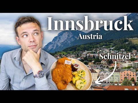 Essen und Erkunden in Innsbruck, Österreich. Eine wunderschöne Stadt in den Alpen