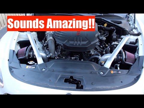 Kia Stinger! The First Mod You Need! Cold Air Intake