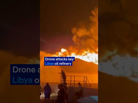 Drone attacks key Libya oil refinery | DW News