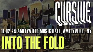 Cursive - Into the Fold, 11.02.24, Amityville Music Hall, Amityville, NY